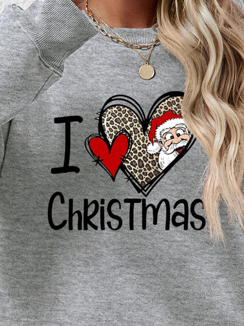 CHRISTMAS Graphic Round Neck Sweatshirt - Absolute fashion 2020