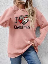 CHRISTMAS Graphic Round Neck Sweatshirt - Absolute fashion 2020