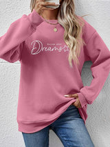 FOLLOW YOUR DREAMS Graphic Sweatshirt - Absolute fashion 2020