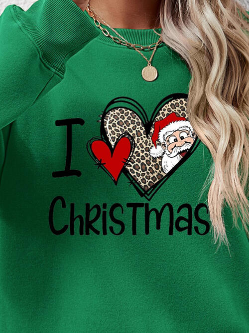 CHRISTMAS Graphic Round Neck Sweatshirt - Absolute fashion 2020